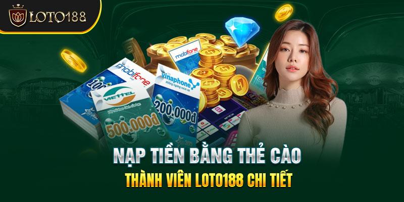  Nạp tiền bằng thẻ cào