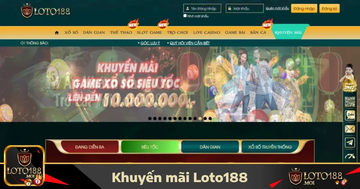 Khuyến Mãi Loto188 2 Bí quyết tận dụng các chương trình khuyến mãi LOTO188 để tối ưu lợi ích